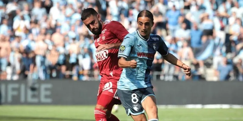 Biểu đồ phong độ hiện tại của Le Havre vs Brest